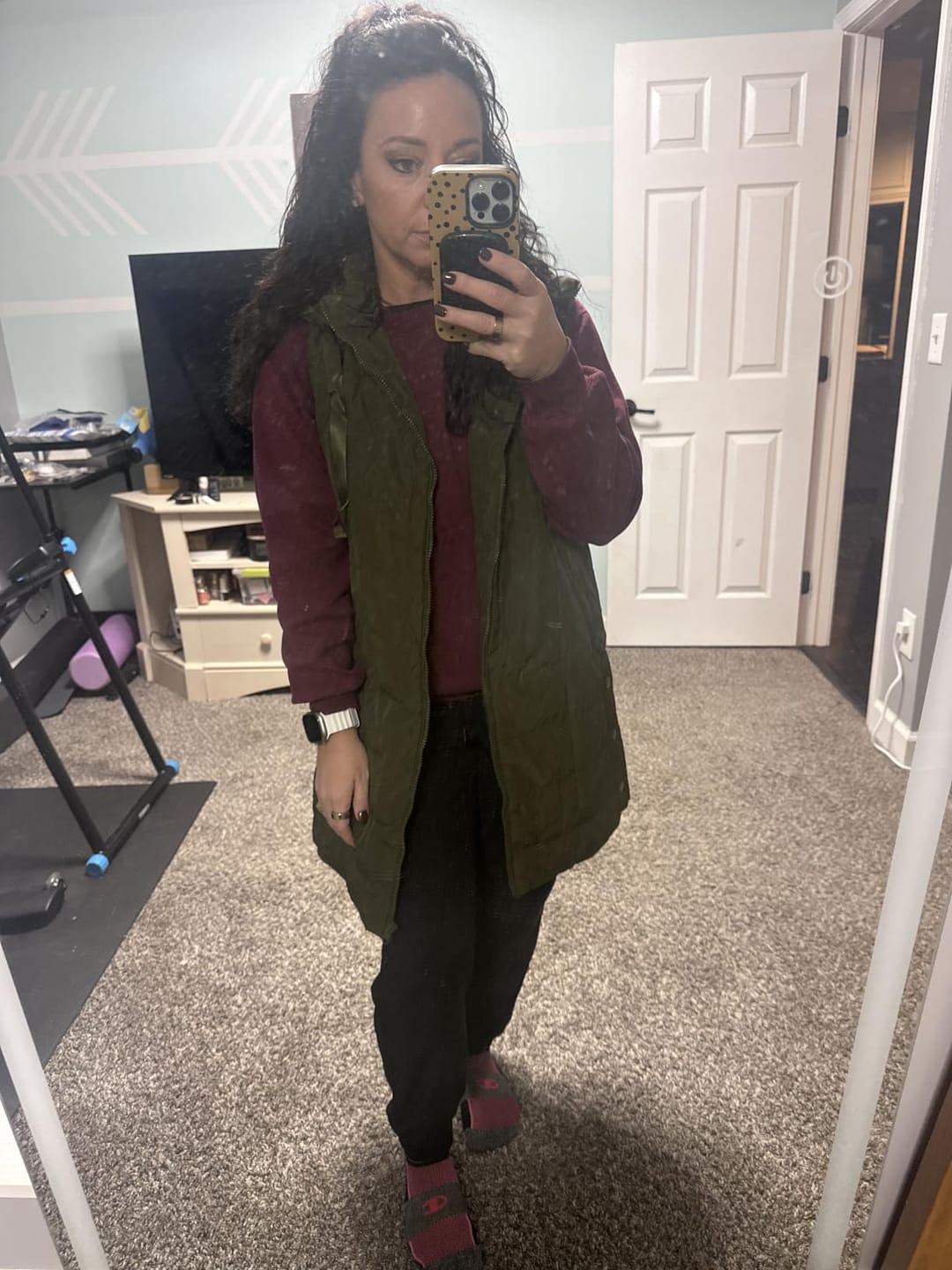 Customer photo review of auvora™ Long Puffer Vest