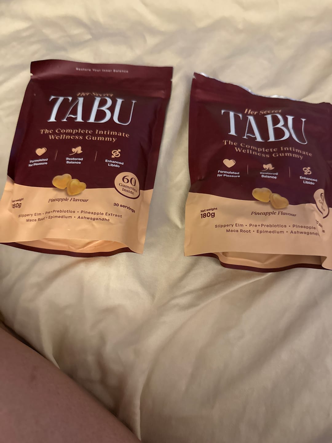 Customer photo review of Tabu® - Her Secret