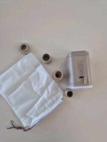 Customer photo review of Inflador Portátil Recargable 3 en 1