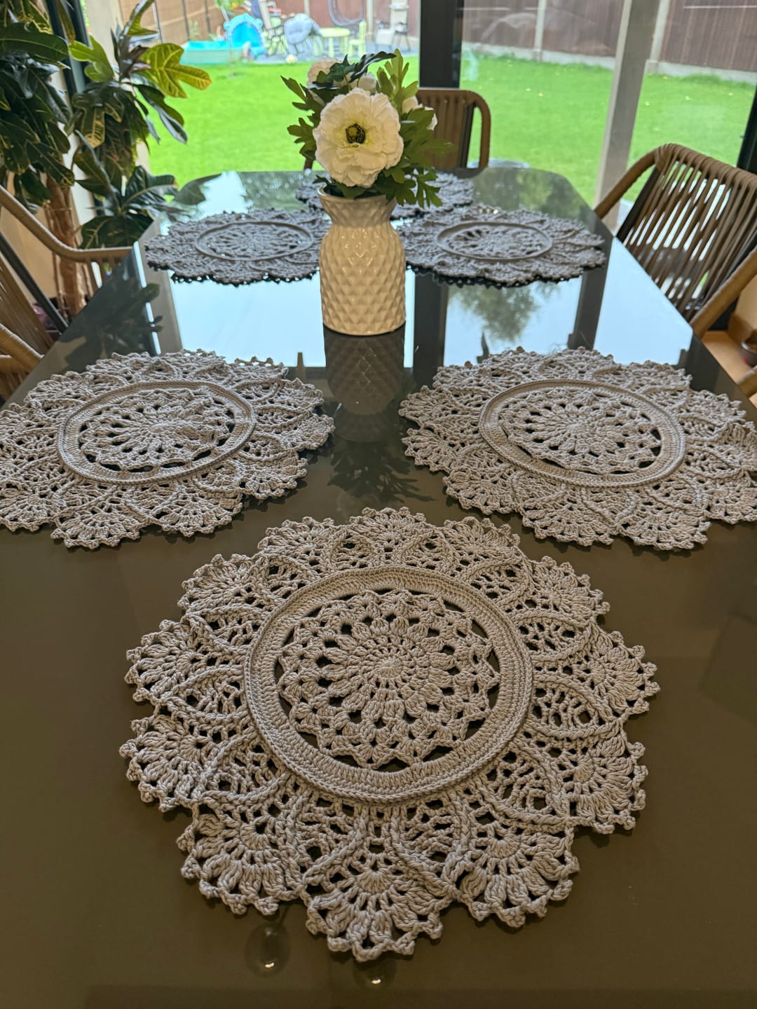 Customer photo review of YarnArt Bouquet Unicolor