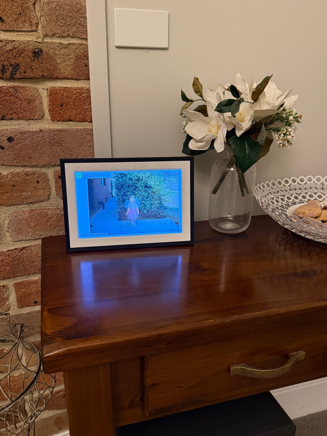 Customer photo review of Digital Photo Frame