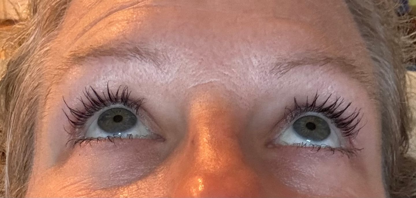 Customer photo review of Everlasting Growth Serum Mascara