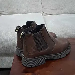 Customer photo review of Women’s Steel Toe Chelsea Safety Boots(2 Colors)-New Arrival Sale