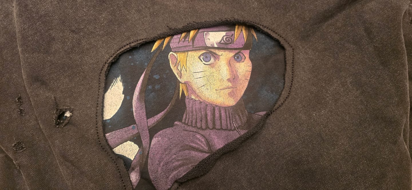 Customer photo review of 5073 - Naruto Peek Through Hoodies