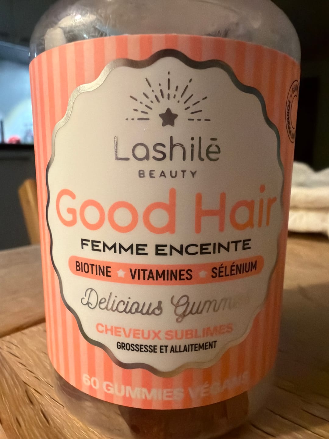 Customer photo review of Good Hair Femme Enceinte - 3 mois