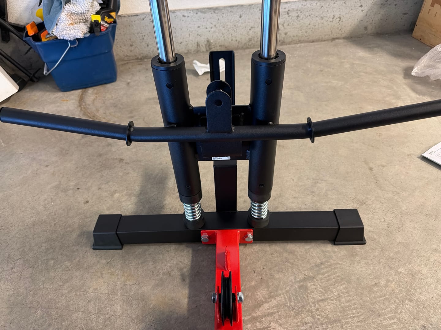 Customer photo review of Plate Loaded Pulley Tower G3