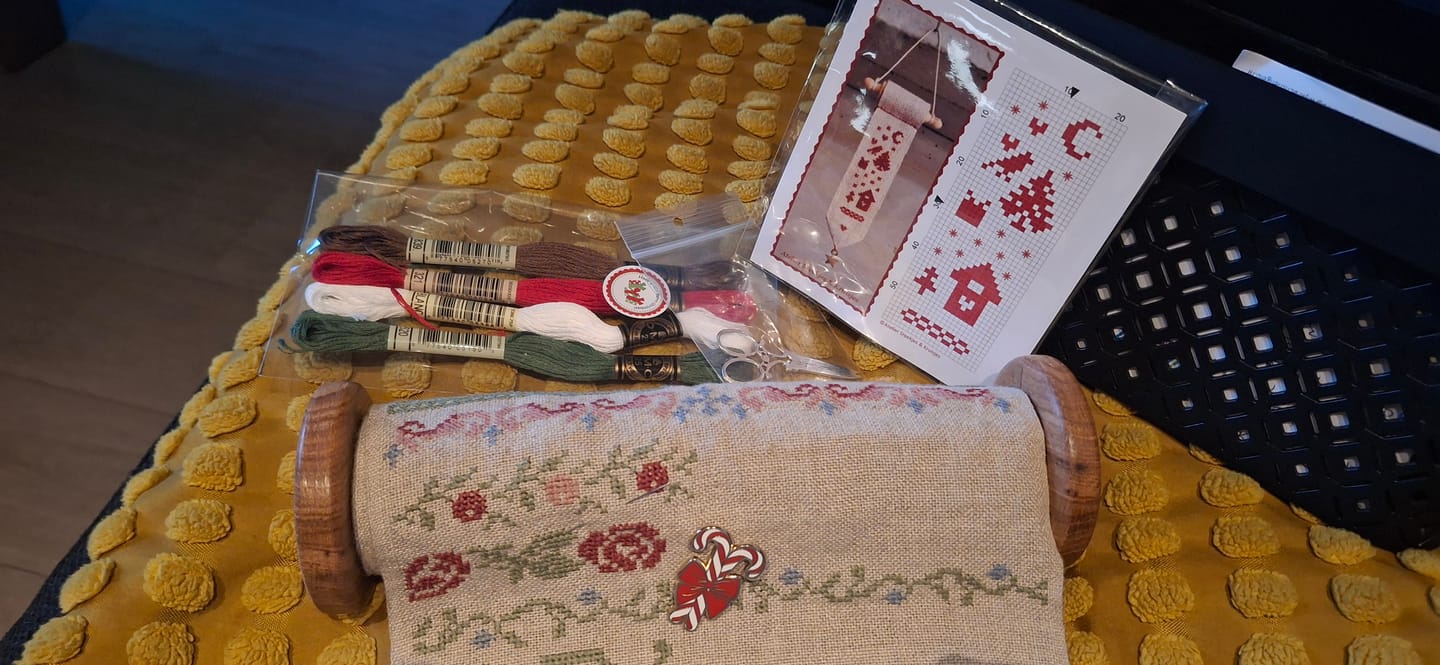 Customer photo review of Houten klossen voor borduurband