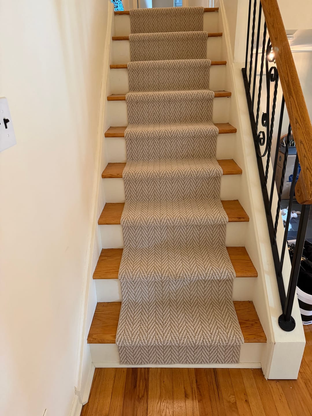 Customer photo review of Stair Runner Samples