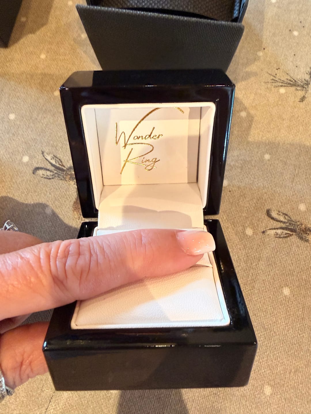 Customer photo review of Vulcan Mirror 4mm Wonder Ring