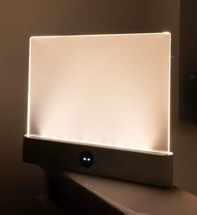 Customer photo review of Luz de Lectura LED 2 en 1 Recargable con Temporizador