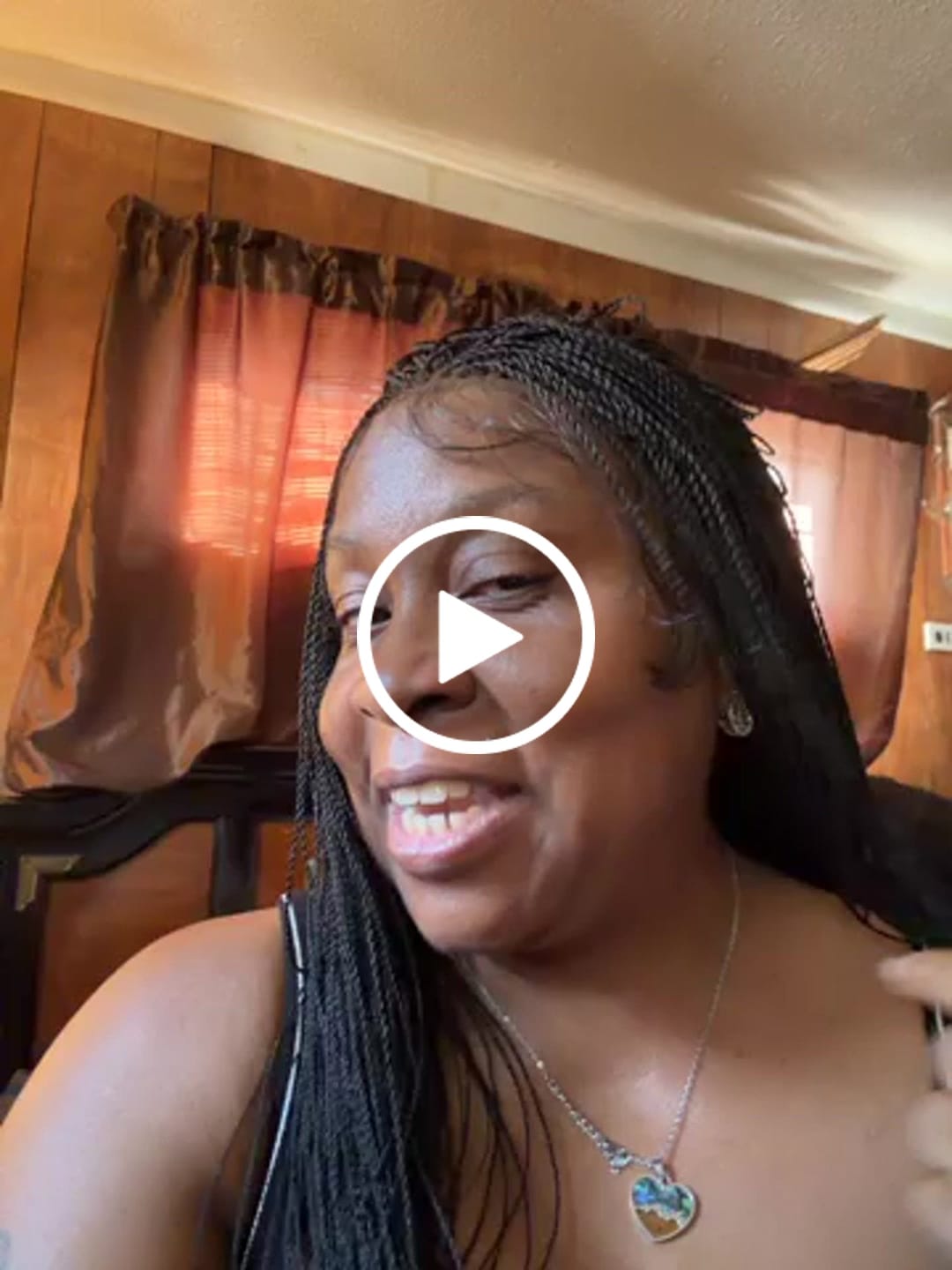 Customer video review of Mica - Micro Senegalese Twist Pre Bleached Swiss HD Full Lace Knotless Braids Wig 799 Strands