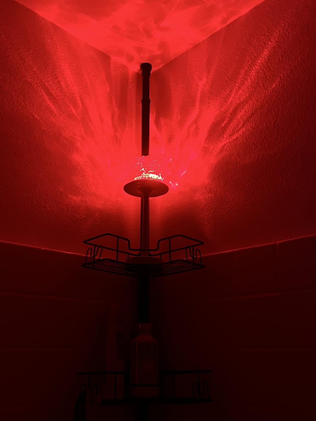 Customer photo review of AquaGlow™ Ocean Wave Shower Lamp
