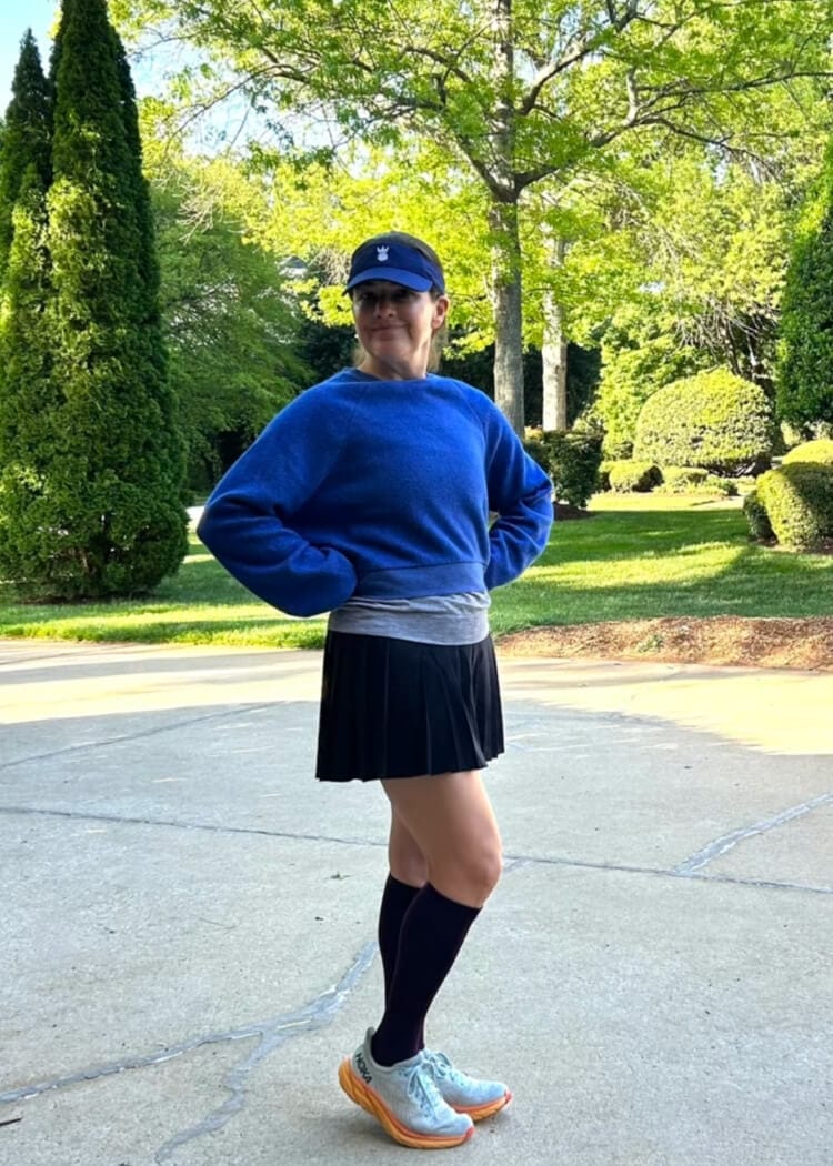 Customer photo review of Original Wide Compression Socks