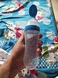 Customer photo review of Squeezy™ Baby Feeder