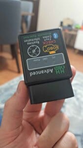 Customer photo review of Otonabız Cep Servisi Bluetooth OBD2 Araç Arıza Tespit Cihazı
