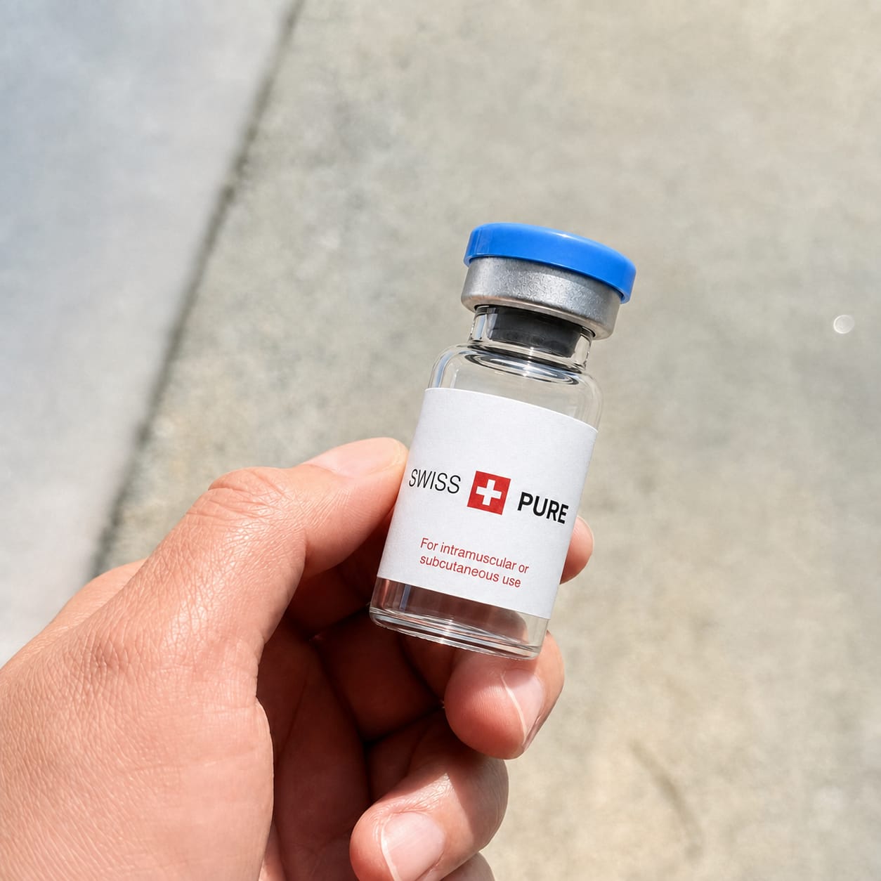 Customer photo review of Retatrutide 10 mg + BAC Water