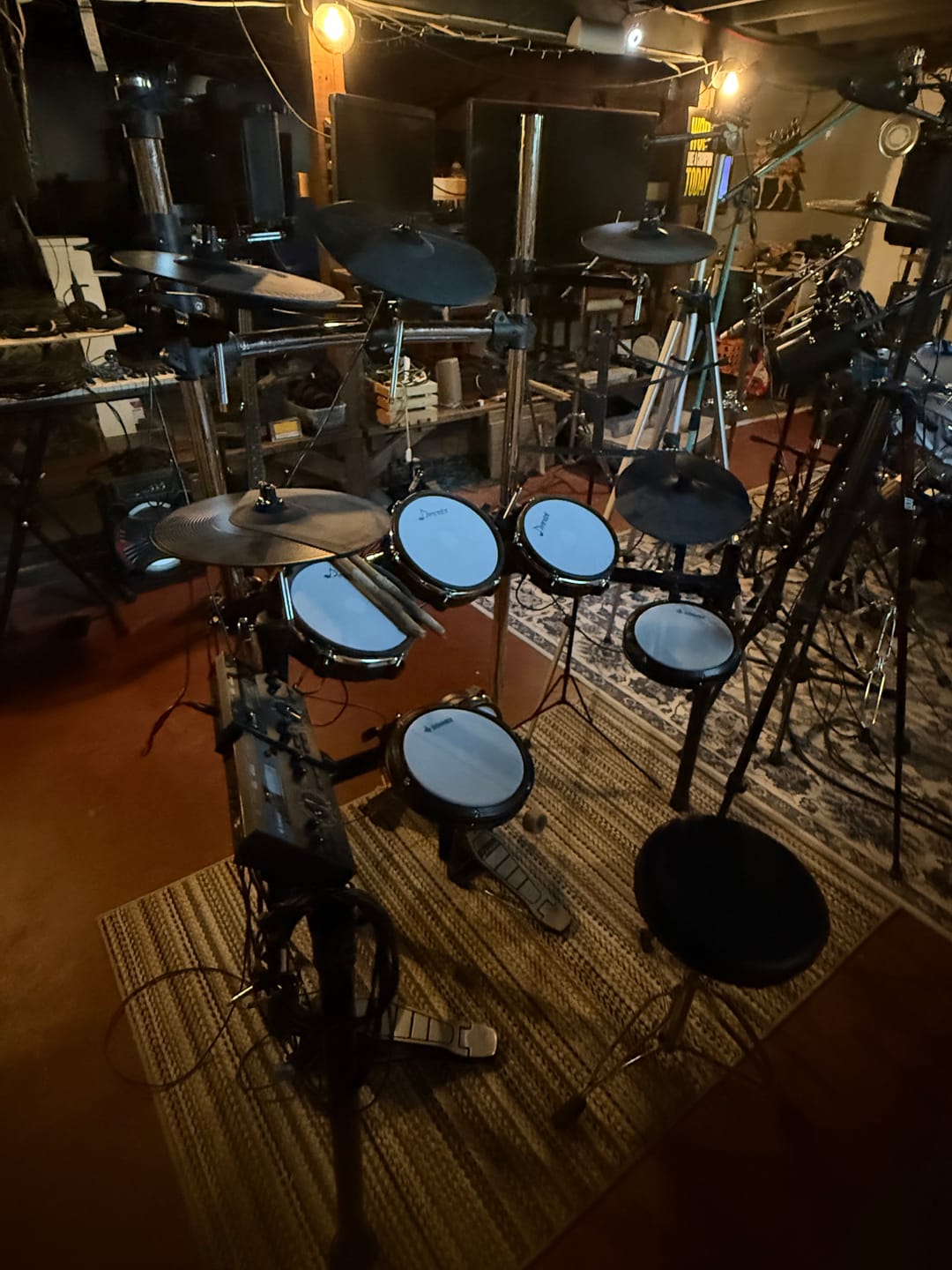 Customer photo review of Donner DED-200X Electronic Drum Kit