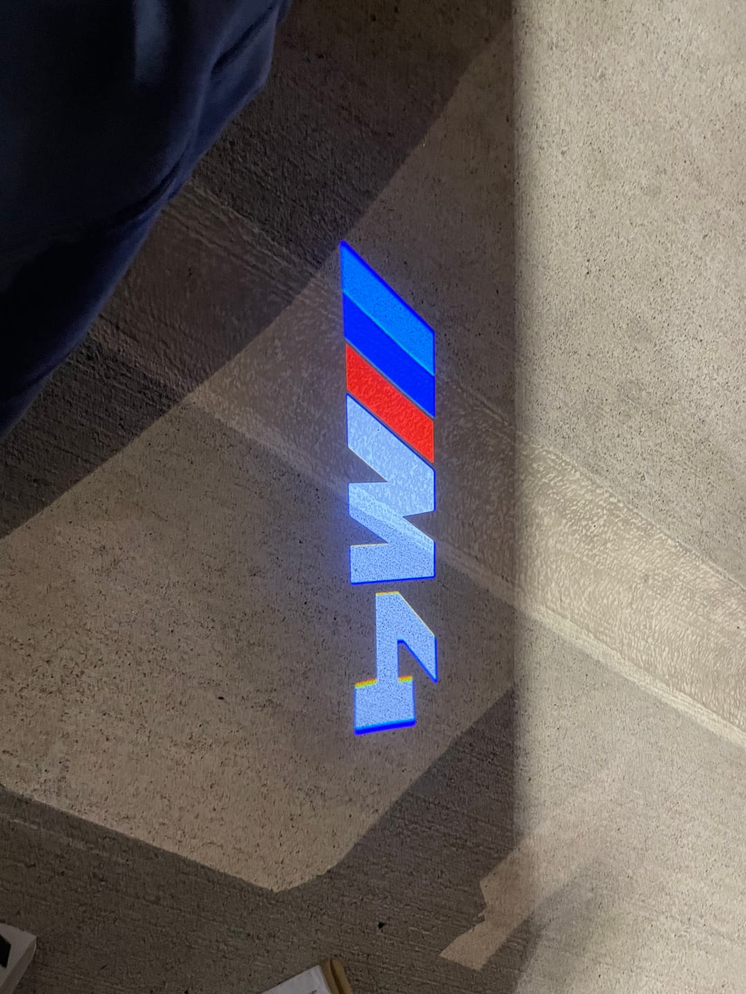 Customer photo review of BMW G SERIES DOOR LIGHTS