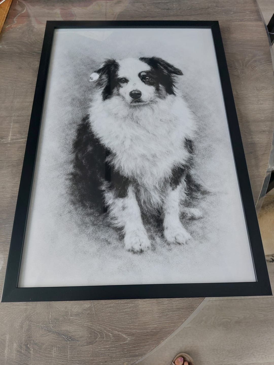 Customer photo review of Charcoal - Poster personnalisé