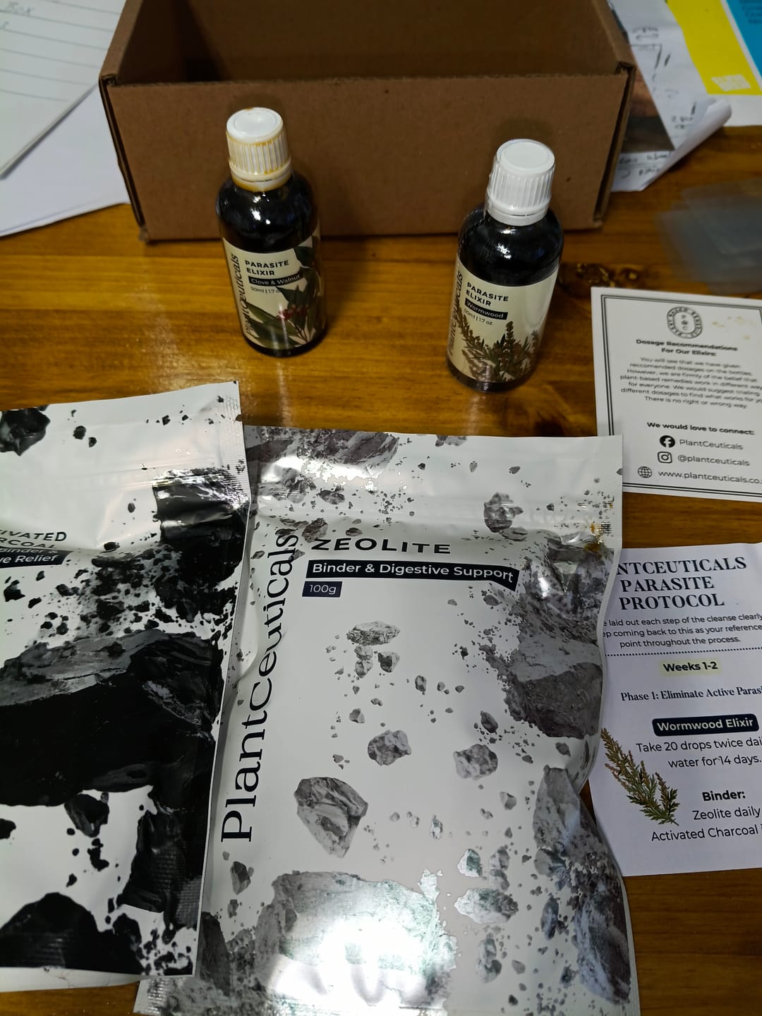 Customer photo review of Parasite Cleanse Kit