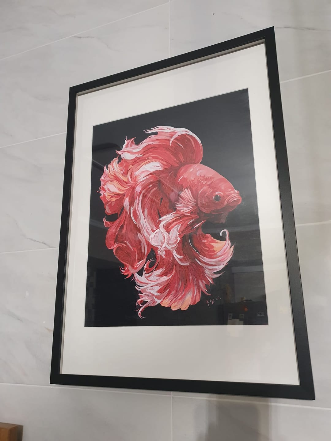 Customer photo review of Velvet Beta | Paint by Number