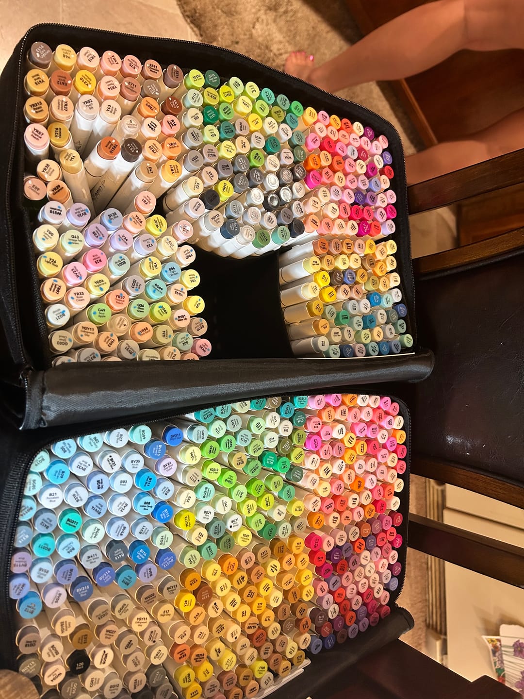 Customer photo review of Ohuhu Marker Bag for Oahu and Honolulu Series