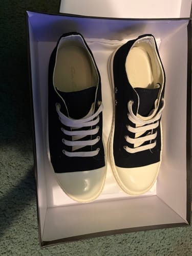 Customer photo review of rick Owens Lido  black