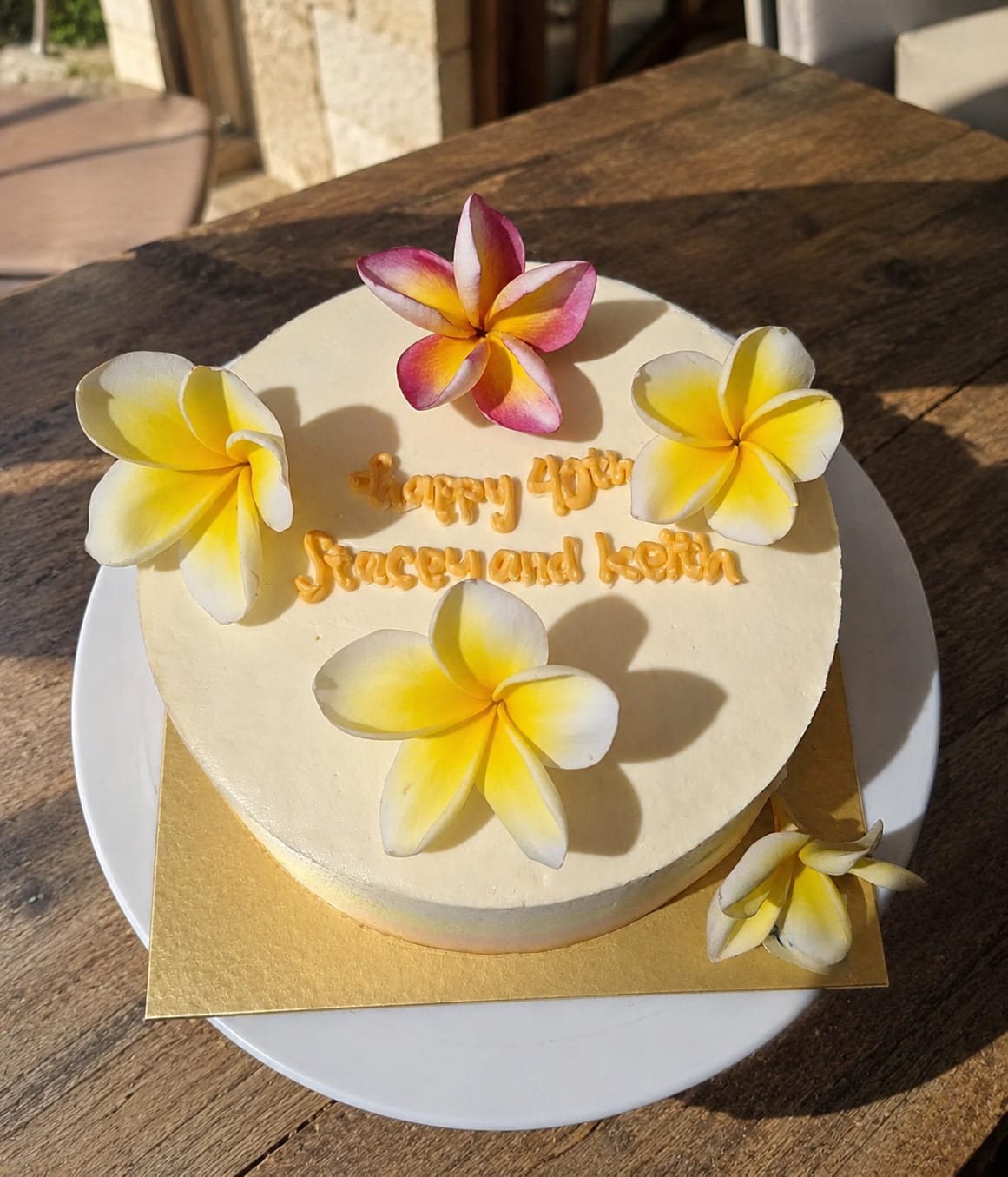 Customer photo review of 🎂 Birthday Cake – Delivery in Bali