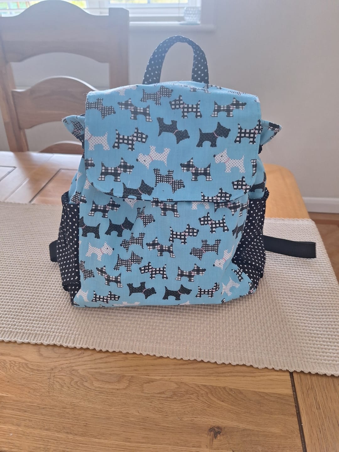Customer photo review of Scotty Dog Polycotton Fabric