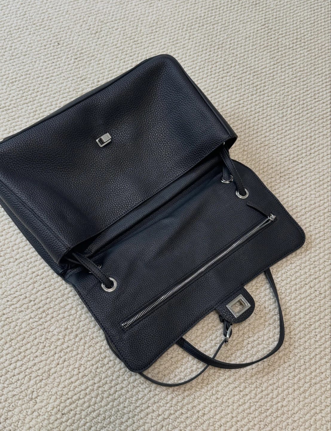 Customer photo review of Miriam Elephant Cowhide Crossbody