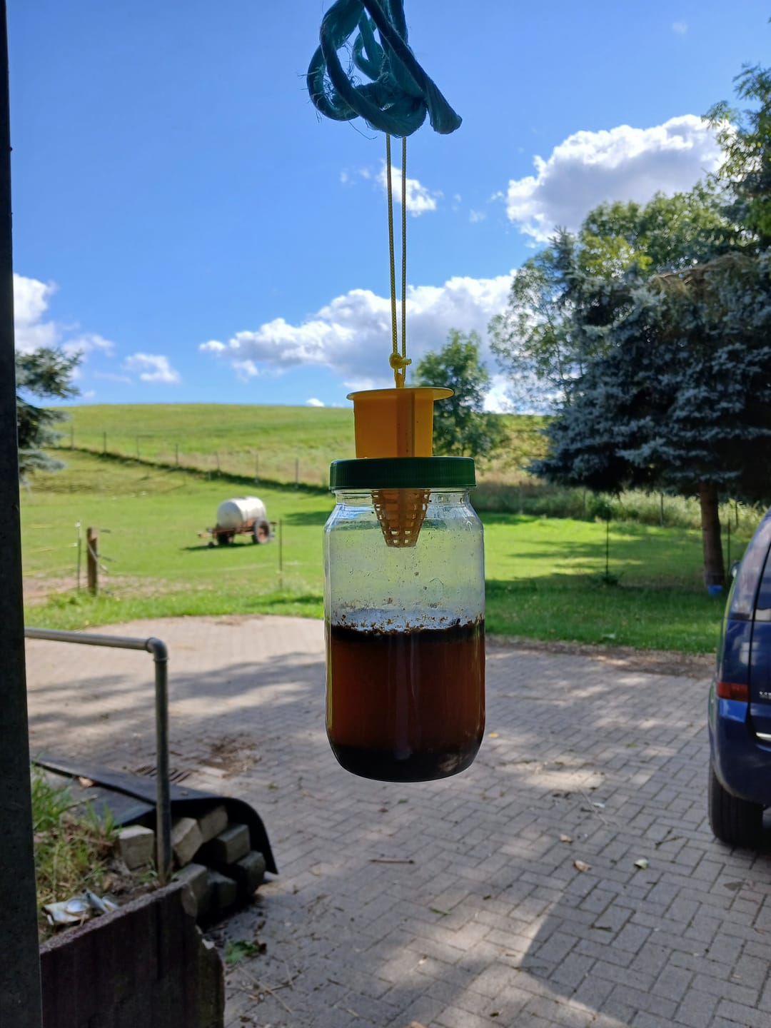 Customer photo review of HorseSafe LiquidTrap – Schluss mit Fliegenstress auf deinem Hof