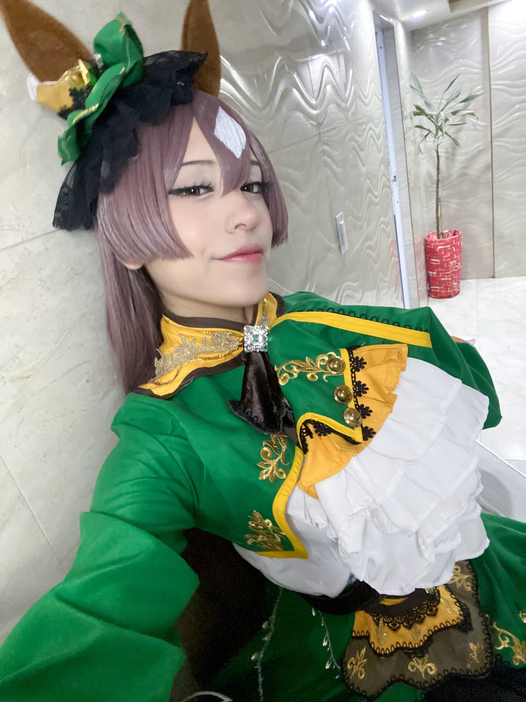 Customer photo review of Satono Diamond Cosplay Costume (Uma Musume)
