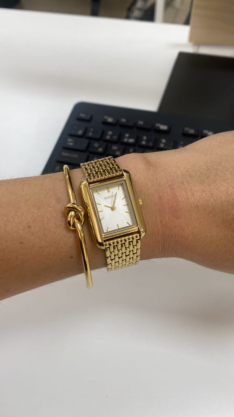 Customer photo review of Olivia Gold White