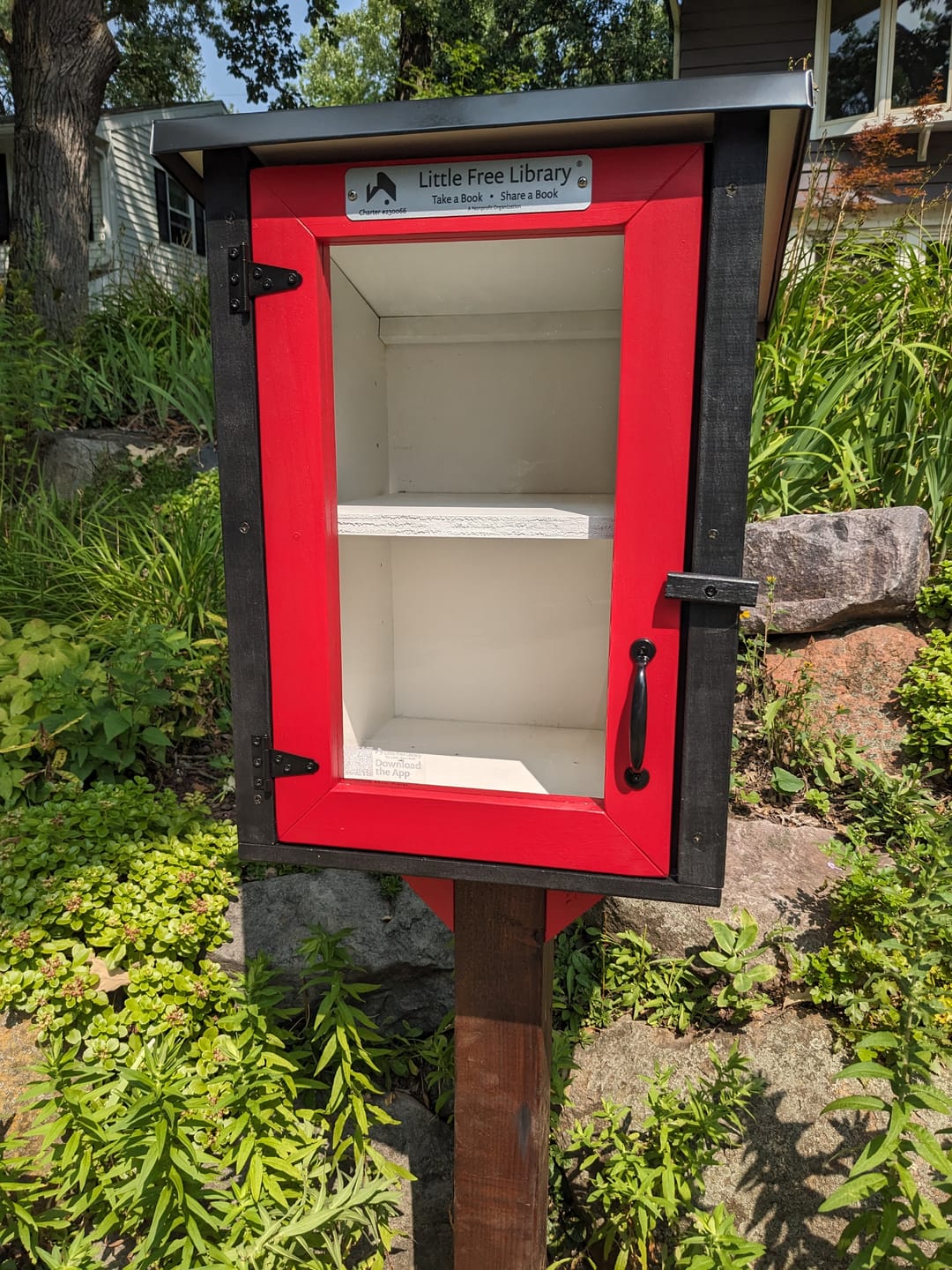 Customer photo review of Library Post with Topper Kit