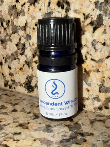 Customer photo review of Transcendent Wisdom- The Wisdom Library Sacred Oil Blend | 5 mL