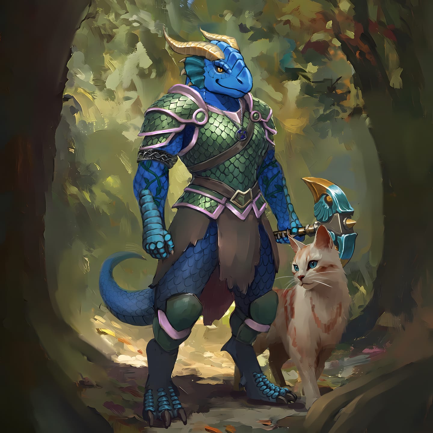 Customer photo review of D&D Character Art