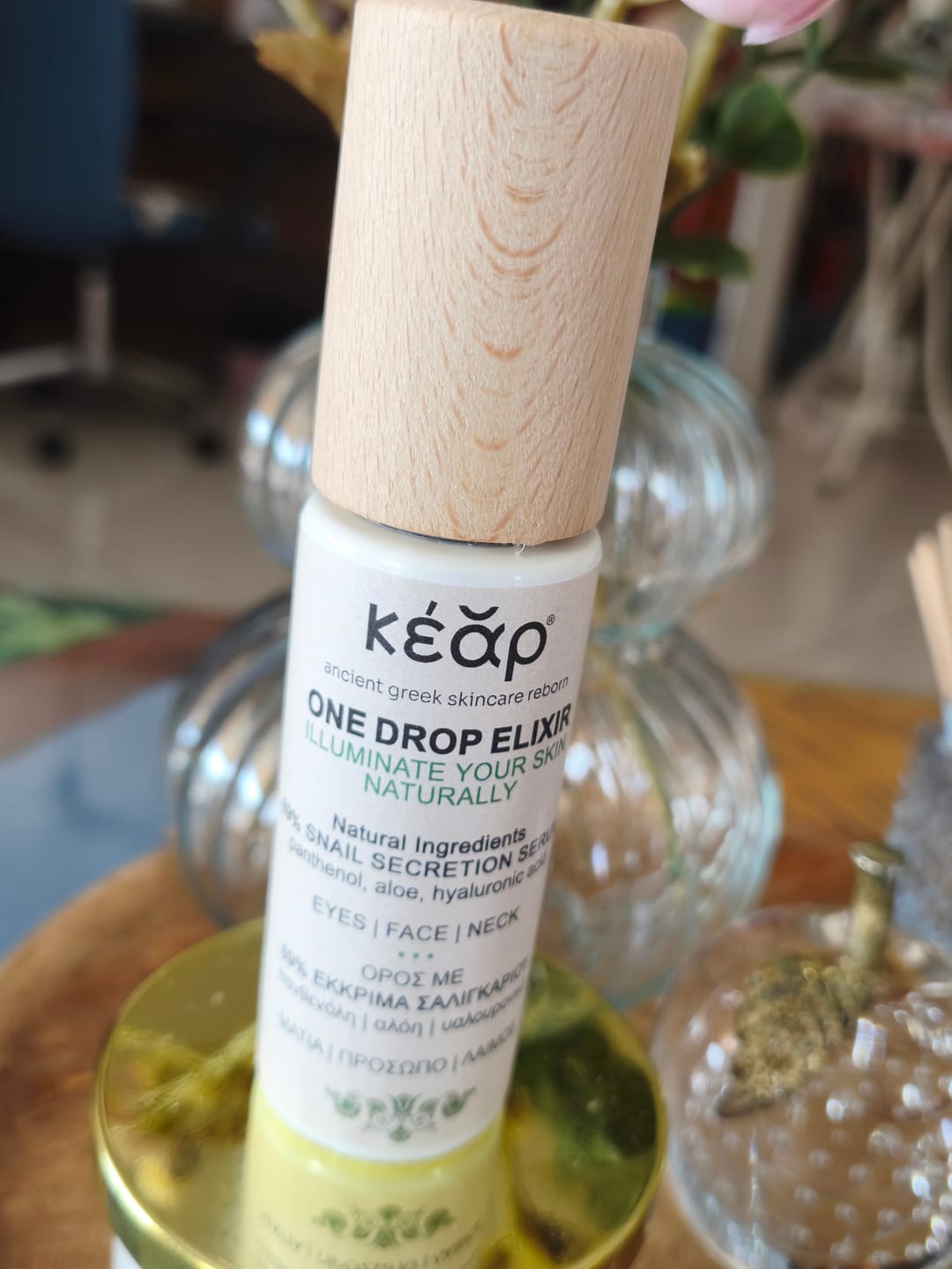 Customer photo review of One Drop Elixir Serum