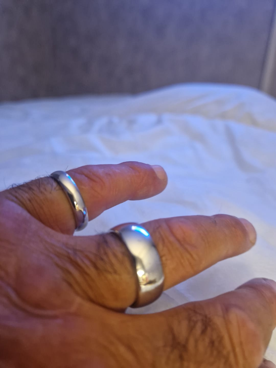 Customer photo review of Engrave Your Ring