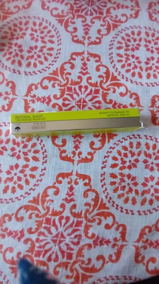 Customer photo review of Retinol Eye Cream – Firming & Brightening