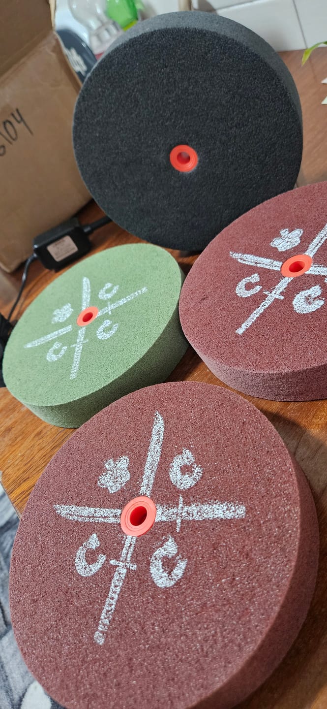 Customer photo review of CCC Premium Nylon Abrasive Wheels