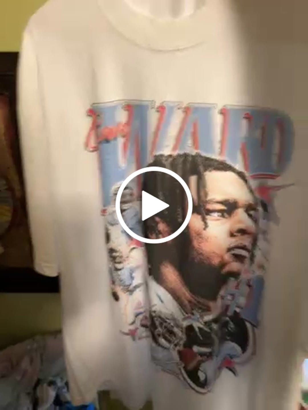 Customer video review of Cam Ward Tee