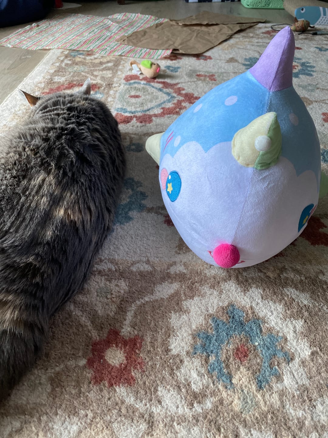 Customer photo review of Clown Chark Plushie - PREORDER!