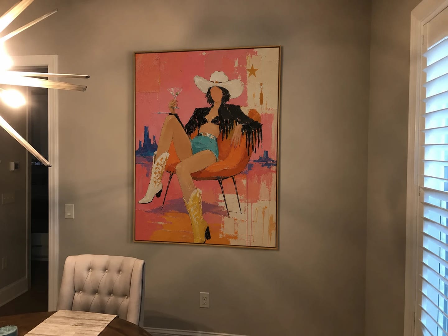 Customer photo review of Western Pop Art｜Desert Velvet Hour