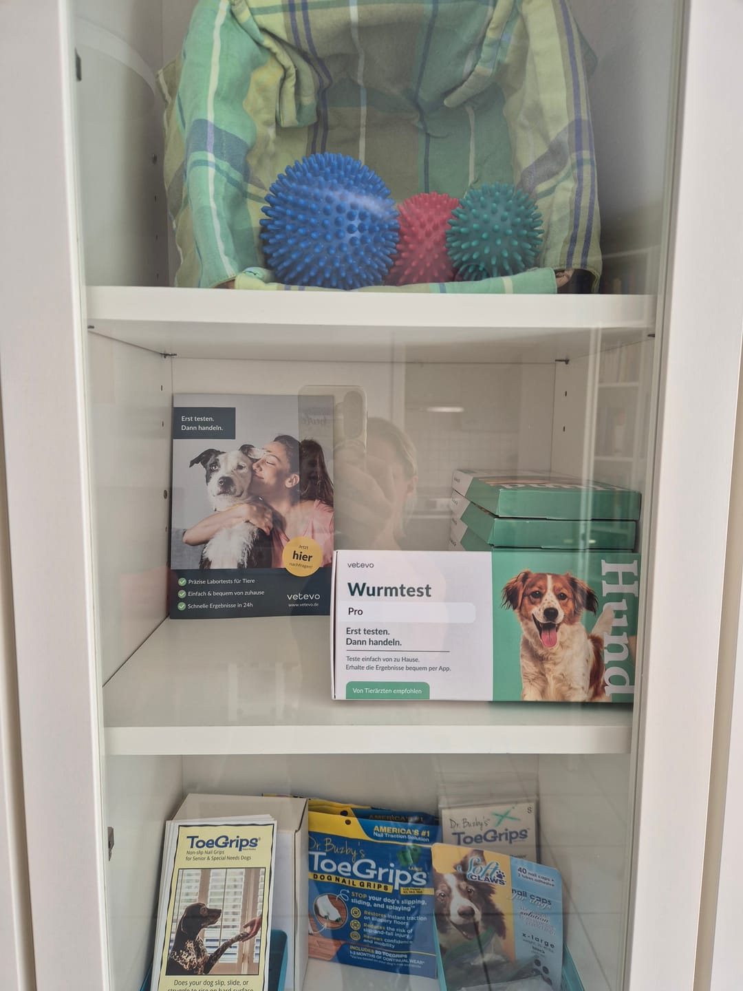 Customer photo review of Wurmtest Pro Hund