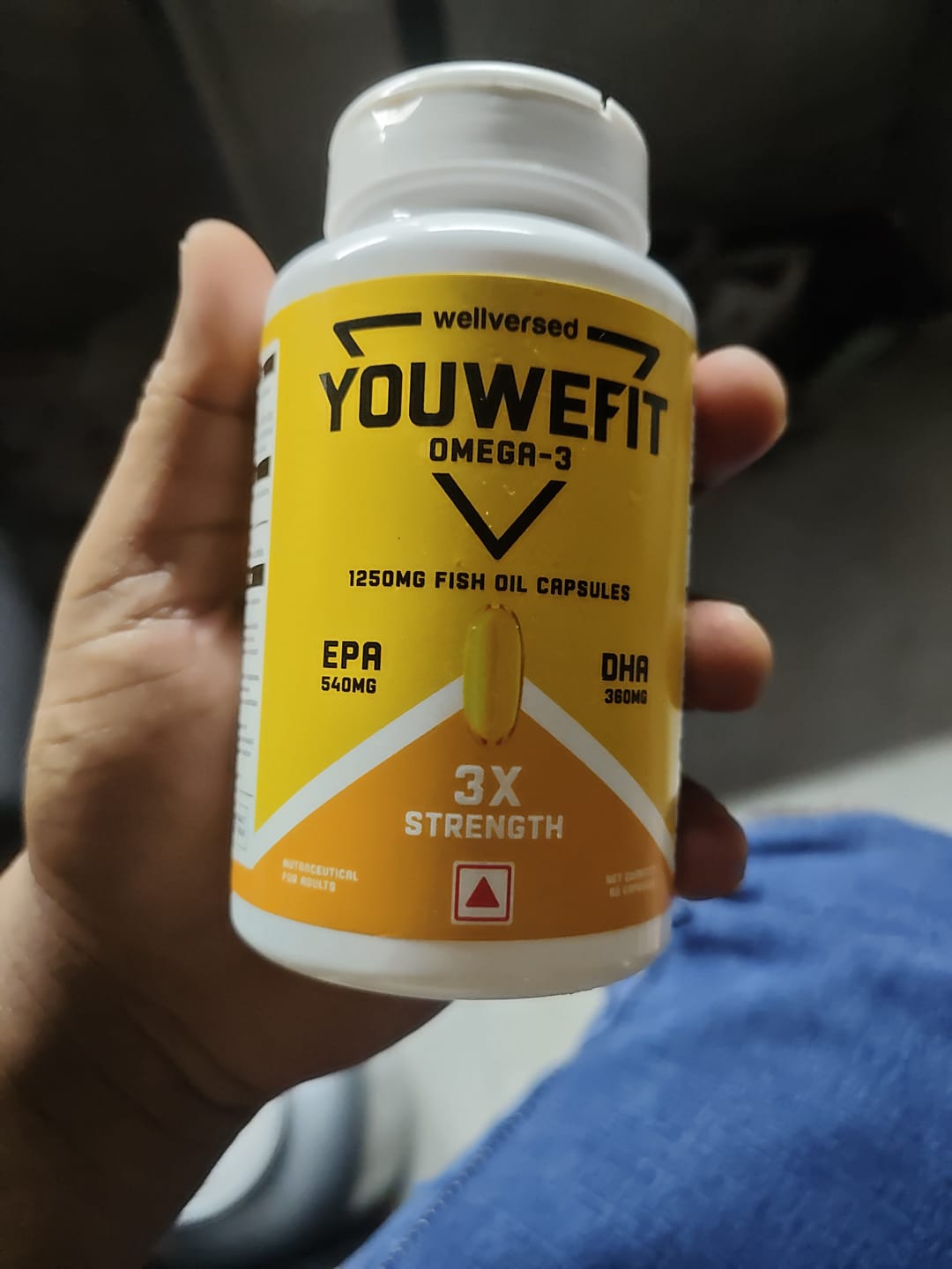 Customer photo review of YouWeFit Omega-3 Fish Oil (90 Capsules), 1250mg
