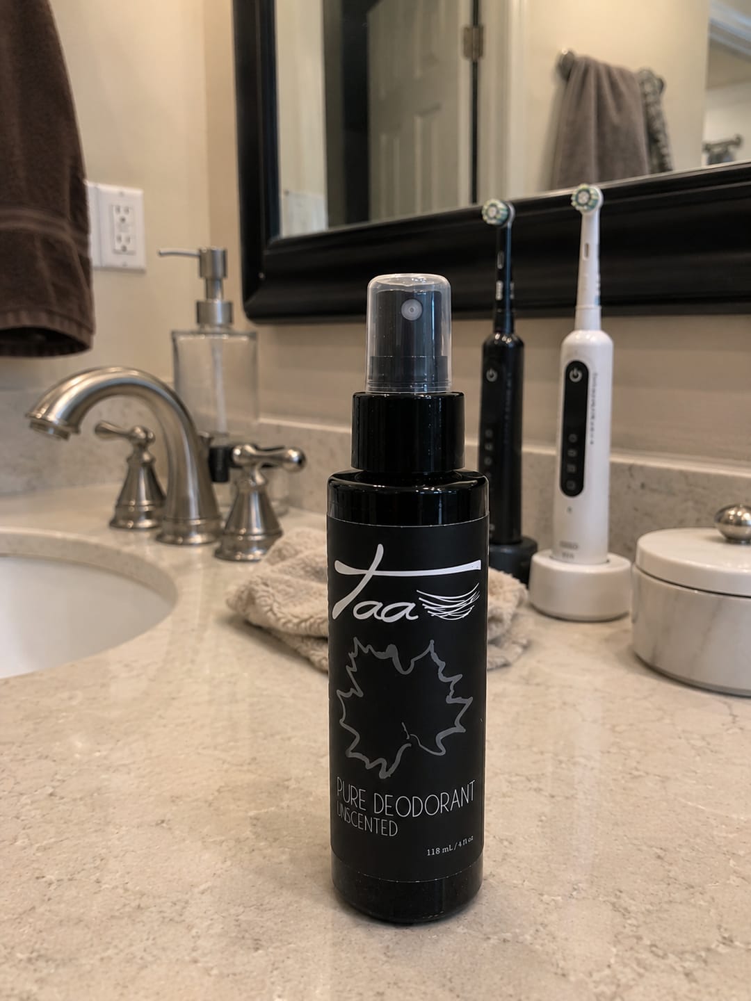 Customer photo review of Pure Deodorant