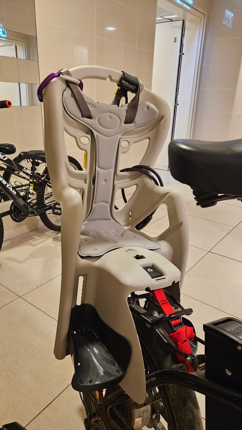 Customer photo review of כסא אחורי לילד בללי פפה Bellelli Pepe