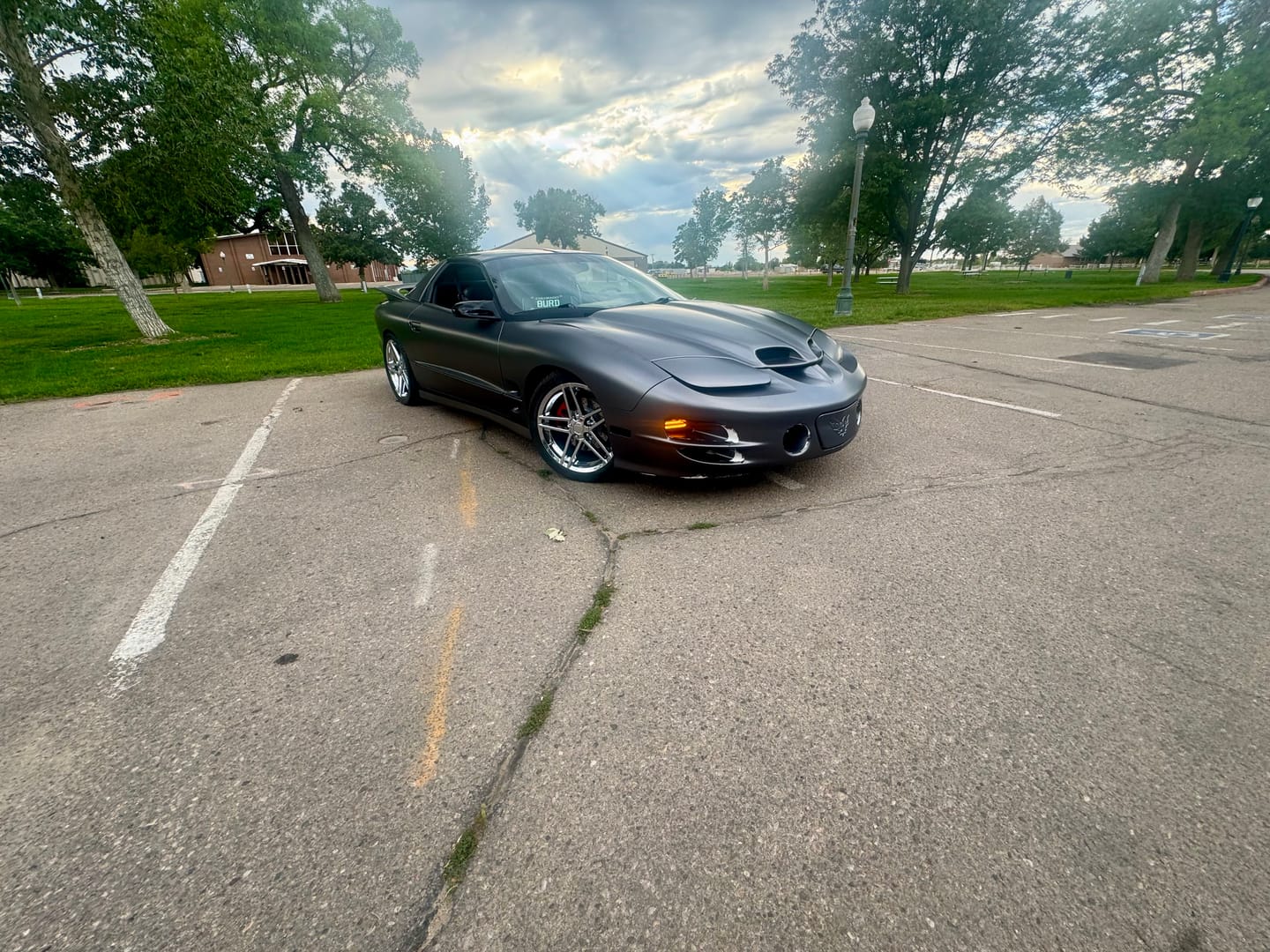 Customer photo review of Matte Performance Graphite Color PPF (Paint Protection Film)