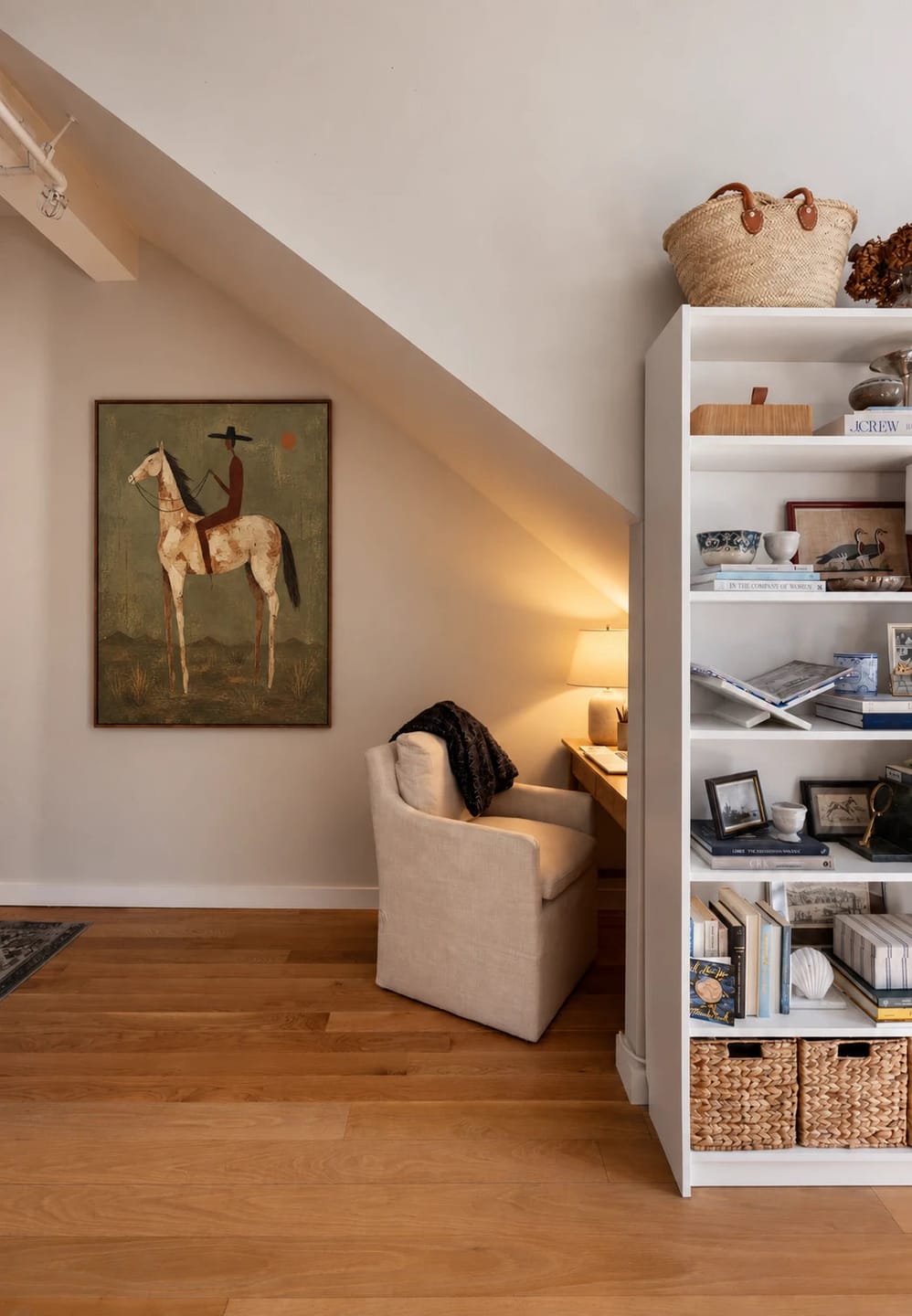 Customer photo review of Vintage Americana Art｜Weathered Pinto Horseman
