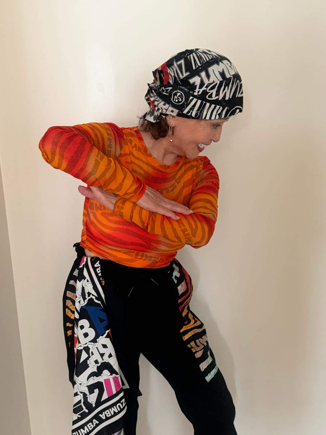 Customer photo review of Rock 'n' Roll Bandanas 2PK